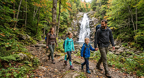 Lye Brook Falls Trail